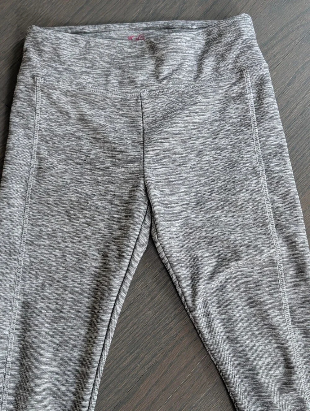 Justice Girls Activewear Leggings, Grey, S(7/8)
